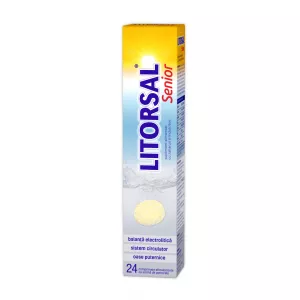 Litorsal Senior, 24 comprimate efervescente, Zdrovit