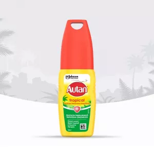 Lotiune anti-intepaturi insecte Autan Tropical cu pulverizator, 100 ml