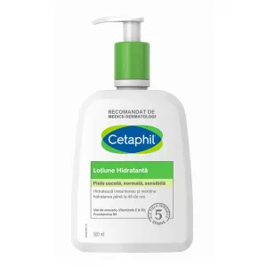 Lotiune hidratanta pentru fata si corp, 500 ml, Cetaphil