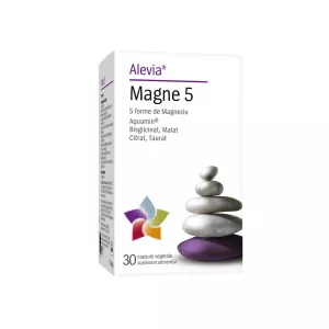 Magne 5, 30 capsule vegetale, Alevia