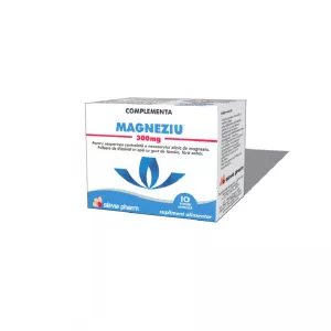 Magneziu 300 mg, 10 plicuri, Salvia