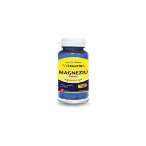 Magneziu forte, 60 capsule, Herbagetica