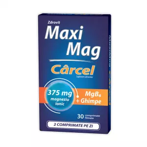 Maximag Carcel, 30 comprimate, Zdrovit