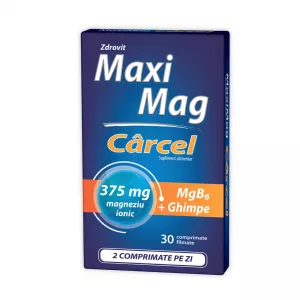 Maximag Carcel, 30 comprimate, Zdrovit