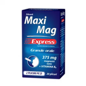 Maximag Express, 20 plicuri, Zdrovit