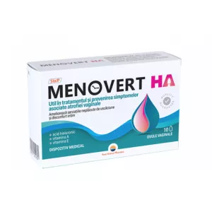 Menovert HA, 10 ovule vaginale, Pharma Sun Wave