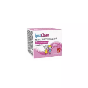 Miniclisme cu glicerina pentru copii LaxaClean, 6 bucati, Viva Pharma