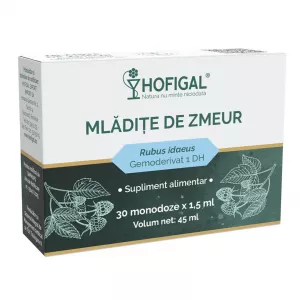 Mladite de Zmeur Gemoderivat, 30 monodoze, Hofigal