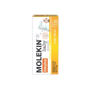 Molekin Imuno Baby sirop 1-3 ani, 150 ml, Zdrovit
