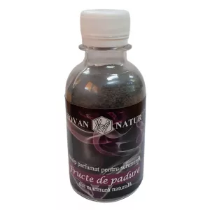 Nisip parfumat pentru scrumiera, cu aroma de Fructe Padure, 200 gr, Hovan Natur