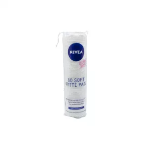 Dischete demachiante, Nivea extra Soft, 80 bucati/set