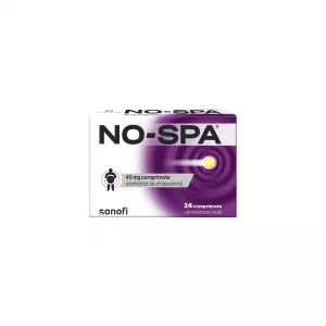 No-Spa 40mg, 24 comprimate, Sanofi Aventis