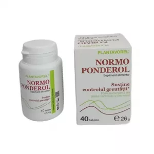 Normoponderol V, 40 tablete, Plantavorel