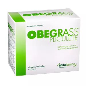 Obegrass, 30 plicuri, Actafarma