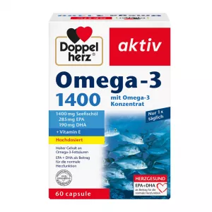 Omega 3, 1400 mg, 60 capsule, Doppelherz