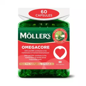 Omegacore, 60 capsule moi, Moller's