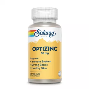 OptiZinc 30 mg Solaray, 60 capsule, Secom