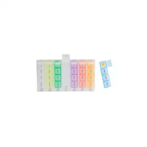 Organizator medicamente format din 28 de casete colorate 4/7, Business Partner