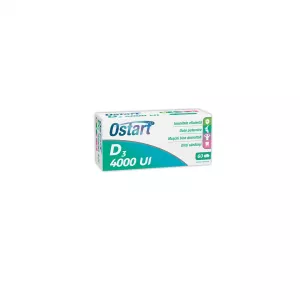 Ostart D3 4000UI, 60 comprimate filmate, Fiterman