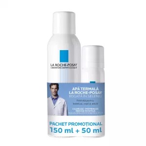 Pachet: Apa termala cu efect de calmare si protejare, 150 ml + 50 ml, La Roche-Posay