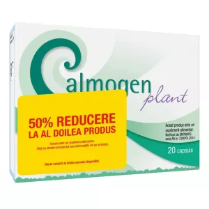 Pachet: Calmogen Plant TF (-50% la al 2-lea produs),  20 + 20 comprimate, Perrigo