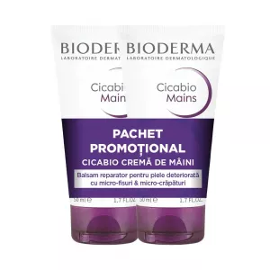Pachet: Crema Maini Cicabio (1+1), 50 ml , Bioderma