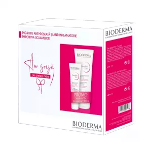 Pachet: Crema Sensibio Ds+, 40 ml + Gel Spumant Sensibio Ds+ , 200 ml CADOU, Bioderma