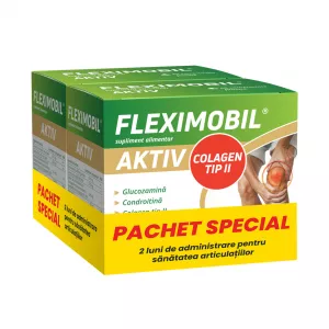 Pachet: Fleximobil Aktiv, 2 x 60 comprimate filmate, Fiterman