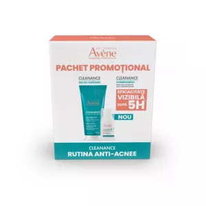 Pachet: Gel de curatare si Comedomed+ Cleanance, 200 + 30 ml, Avene