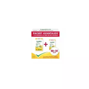 Pachet: Lecitina 1200 mg, 80 capsule + 30 capsule, Walmark