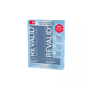 Pachet Sampon anti-matreata Revalid, 250 ml + 250 ml, Ewopharma (50% la al doilea produs)