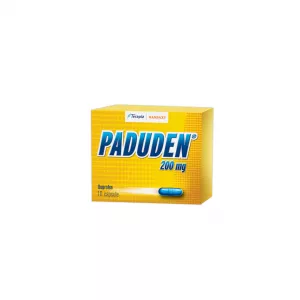 Paduden 200mg, 10 capsule, Terapia