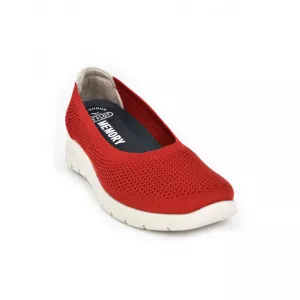 Pantofi din Microfibra Fly Flot 160, rosu
