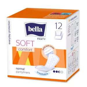 Panty Soft Comfort absorbante zilnice, 12 bucati, Bella