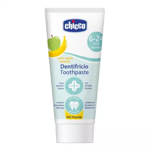 Pasta de dinti fara fluor cu aroma de mar si banana, 50 ml, 6 - 24luni, Chicco