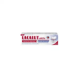 Pasta de dinti Lacalut Aktiv Protectie gingivala si Albire delicata, 75 ml, Theiss Naturwaren
