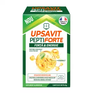 Peptiforte, 60 drajeuri, Upsavit