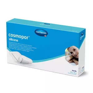 Plasturi autoadezivi Cosmopor Silicone, 20 x 10 cm, 5 bucati, Hartmann