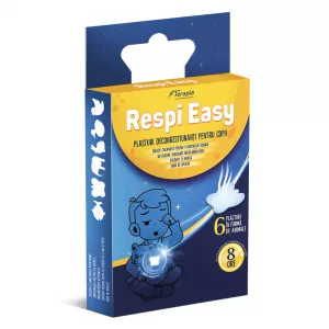 Plasturi decongestionanti pentru copii Respi Easy, 6 bucati, Terapia