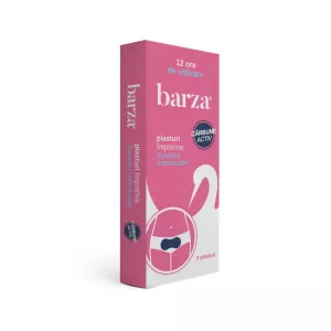 Plasturi impotriva durerilor menstruale, 3 bucati, Barza