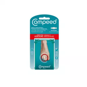 Plasturi interdigitali pentru basici Blister Toes, 8 bucati, Compeed