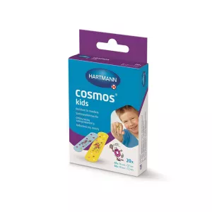 Plasturi rezistenti la apa si murdarie Cosmos Kids, 20 bucati, Hartmann