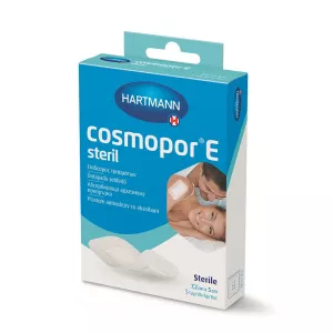 Plasturi sterili autoadezivi Cosmopor E, 7.2 x 5 cm, 5 bucati, Hartmann