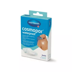 Plasturi sterili Cosmopor Waterproof 7,2 x 5 cm, 5 bucati, Hartmann