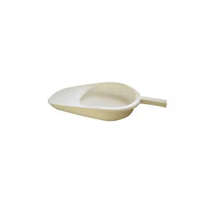 Plosca medicala unisex, plastic alb, 1 bucata