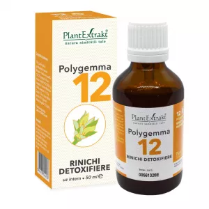 Polygemma 12, Rinichi detoxifiere, 50 ml, Plant Extrakt