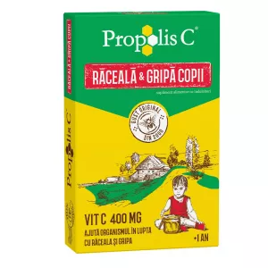 Propolis C raceala si gripa kids +1an, 8 plicuri, Fiterman Pharma