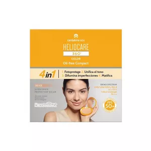 Pudra compacta Heliocare 360 Oil Free SPF50, Beige, 10g, Cantabria Lab