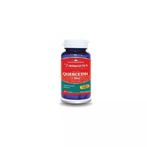 Quercetin Plus Zinc, 60 capsule, Herbagetica