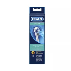 Rezerva irigator Oral-B powered by Braun ED17.4 compatibil cu Oral-B OxyJet si Oral-B Oral Care Center, 4 bucati